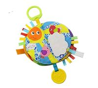 RIZGHWOY Baby Baby Book Colorifast Fabric Sound Sound for Early Education, for Babies From 0 to 3 Years Old (Sky)