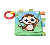 RIZGHWOY Baby Fabric Book Soft Baby Educational Toy for Babies, Lion of Monkey Puppy Owls, 6 Months +, Polyester Material (Type 3)