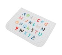 RIZGHWOY Baby Vehicle Window Curtain, Three-Layer Sunshade, Thermal Insulation, UV Protection for Children (Letter)