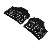 RIZGHWOY Black Dance and Comfortable Dance Damping Protection for Ballet Construction, Suitable for Modern Jazz, Nylon Diodes (M/36~37 Codes)