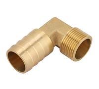 RIZGHWOY Brass Hose Barb Elbow Fitting with 3/4" Male Threads for Water Hose, Convenient Replacement 1pc (3)