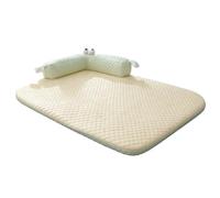 RIZGHWOY Breathable Pet Cooling Mat with Pillow Elevated 9cm Support Soft Washable for Small Medium Dogs Cats (65x50cm/25.59x19.69in, Within 10kg)