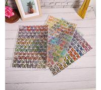 RIZGHWOY Colorful Nail Heat The Shape of The DIY Decoration for Nail Art and Aree
