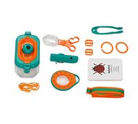 RIZGHWOY Critter Viewer Box/Cover Kit Portable Exploration Tool for Young Explorers Yellow Plastic