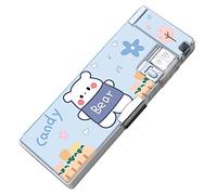 RIZGHWOY Cute Pencil Bag in The Cartoon Style with a Double Sore Design, Case with a Great Capacity for Children's School (#4)