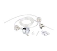 RIZGHWOY DIY CO2 System Kit for Planted Aquarium, CO2 Generator with Pressure Valve and Gauge, for Low Cost Aquatic Plant Growth