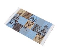 RIZGHWOY Durable 1:12 Miniature Turkey Rug for Dollhouse Decoration, Rayon Yarn Material [Colorful Life Scene] for Bedroom/Living Room Display (Whisper of the wind)