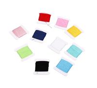 RIZGHWOY Embroidery Thread Set, 10 Vibrant Quilting Floss Kit for Cross Stitch Sewing DIY Crafts (ZLP2648)