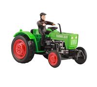RIZGHWOY Farm Tractor Toy for Kids - Heavy Duty Alloy Engineering Farmer Car Toy for Kids, Endless Fun Game for Ages 3+ (Green)