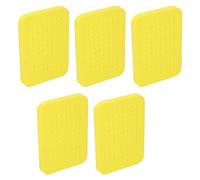 RIZGHWOY Foam Centrifuge Tube Rack Durable Water-Resistant Floating Foam Holder for Laboratory, 20 Pack (Yellow Thickened 96 Hole 5 Pcs (for 0.5ml)
