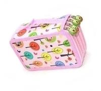 RIZGHWOY Great Pink Cartoon 4 Steps 72 Hole an Iron Pencil Case of The School Office, Durable Oxford Fabric Pencil