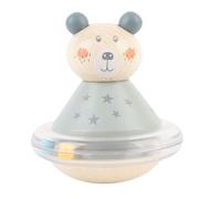 RIZGHWOY Infant Rattle Wood Shake Toy, Cartoon Animal Shape Educational Toy for Toddlers, Musical for Babies 0 to 3 Years