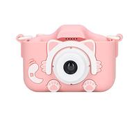 RIZGHWOY Kids Digital Camera, Cute Mini Kids Video Toy, 2000W Pixel Selfie Camera for Boys and Girls, Portable for Family Moments (Pink)