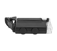 RIZGHWOY LED 60-100X Magnifier Portable Clip Microscope for Classroom Field Research Home Use ABS Optical Glass 1 Unit