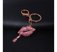 RIZGHWOY Lip Keybund Elegant Decoration for Bags and Wallets for the Creative Key Ring Expressed to Express Love