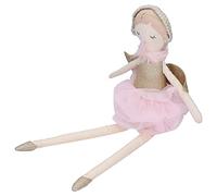 RIZGHWOY Little Girl, Sleeping Companion Doll, Cute Doll for Fashion Room Decoration, 19.7 Inches High (Pink)