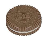 RIZGHWOY Magnetic Push Slider Shape Fingertip Sliding Toy for Anxiety and ADHD Concentration, Beautiful Appearance (Brown)