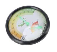 RIZGHWOY Mechanical Thermometer Hygrometer Dial, High Precise Pointer Type with No Battery Needed, for Reptile Pet Temperature and Humidity Monitoring