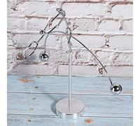 RIZGHWOY Metal Balancing Pendulum, Creative Kinetic Sculpture Novelty Desktop Decor with Permanent Motion Design for Stress Relief Gift