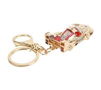 RIZGHWOY Mignon Car Keychain Multi-Put Liners in Metal Metal Boutchan Pandchain for The Closure of The Car, Elegant Keychain for Automotive Pendants (Red)