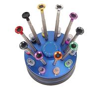 RIZGHWOY Multi-Functional Watch Screwdriver Set, Robust Maintenance Tool for Watches and Jewelry, 10 Stainless Steel Precision Screwdrivers