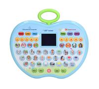 RIZGHWOY Multifunctional Tablet with Various Language Teaching Modes, Mathematics and Color Recognition, Ideal for Interaction Between Children and Children, battery: 3 X AA (Blue)