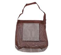 RIZGHWOY Mushroom Foraging Bag, Tear Mesh Polyester with Adjustable Strap, Foldable for Hiking Camping Outdoor Excursions