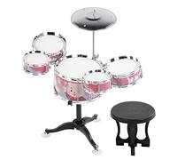 RIZGHWOY Musical Training Toys for More Than 3 Years, Ecological Abdominal Muscles, Green Red Music Talent Culture for (Coral Red)