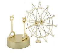 RIZGHWOY Perpetual Color -dte -tys Toys Usb Metall Ferris Wobbler for Science Lovers Decorations for the Home Decorations