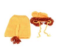 RIZGHWOY Photography Costume of Lion Cute Baby Newborn, Adorable Lion Costume Accessories for Babies for Parties, Holidays and Photography