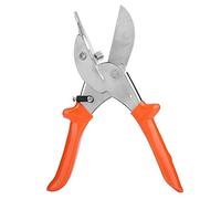 RIZGHWOY Precision Multi Angle Shears with SK5 Blades for Efficient Rubber Strip and Trunking Cutting 22.3cm Anti-Slip Handle (Adjustable Angle Shears (Orange Handle))