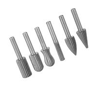 RIZGHWOY Professional Tungsten Carbide File Set Durable Wood and Metal Grinding Tools for DIY Enthusiasts and Artisans 6mm Shank