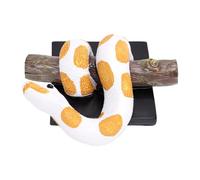 RIZGHWOY Realistic Python Wall Sculpture, Hanging Resin Snake Statue for