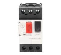 RIZGHWOY Reliable Electric Motor Circuit Breaker with Button Control Safe Plastic Housing 35mm Rail Mount 2.5-4A