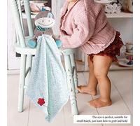 RIZGHWOY Safety Safety Towel Roof, Soft Luxury Cartoon Animal Doll, Helps to Calm Babies and Happiness to Promote Size and Maintenance, Suitable for Grip The Sensory Development, Filling Cotton Tape