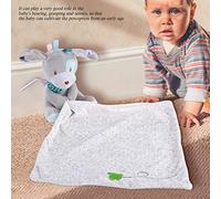 RIZGHWOY Safety Safety Towel Roof, Soft Luxury Cartoon Animal Doll, Helps to Calm Babies and Happiness to Promote Size and Maintenance, Suitable for Grip The Sensory Development, Filling Cotton Tape