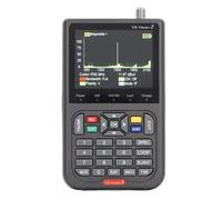 RIZGHWOY Sat Finder Satellite Signal Meter with Multi Functions Loop Search Spectrum Analyzer AZ EL Angles for Adjusting Sat Dish DVB S2X S2 S MPEG 2 MPEG 4 H.264 4000mAh Battery Type C