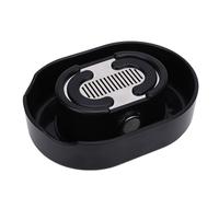 RIZGHWOY Shaver Rinser, Manual Push Type Cleaner with Water Jet Technology for All Shavers, No Electricity Required, Black