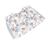 RIZGHWOY Soft Cotton Breastfeeding Cover Strong Protection Adjustment Straps Breathable Nursing Cover for Home Outdoor Travel for Nursing Mothers (Gill Forest)