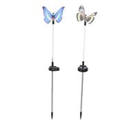 RIZGHWOY Solar Lights, RGB Color LED Lamp with Light Sensor On Off Switch ABS Material for Outdoor Garden Lawn Patio