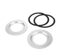 RIZGHWOY Stainless Steel Sink Strainer Nut and Washer Set Durable 304 Material Easy Installation Compatible with BECBAS WasteKing Wastemaid Kitchen Food Waste Disposer Accessories