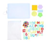 RIZGHWOY Transparent Letters and Numbers Light Table Set, Language and Math Learning Toy, Ideal for Early Education Centers and Kindergartens