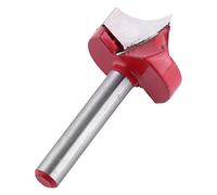 RIZGHWOY V Groove Needle Tip Router Bit Woodworking Bit 3D CNC Engraving End Mill Carving Tool with Double-edged Design for Acrylic MDF PVC (22mm blade diameter)