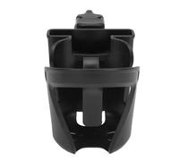 RIZGHWOY Versatile Stroller Cup Holder, Stable Tilt-Proof Drink Holder, Integrated Stroller Phone, for Phone Water Bottle (Black)