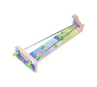 RIZGHWOY Wooden Balancing Beads Toy, Family and Children Learning Game, Family Interactive Leisure Toy, Solid Wood, Desktop Ball Game (Dinosaur Pattern)