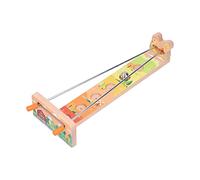 RIZGHWOY Wooden Balancing Beads Toy, Family and Children Learning Game, Family Interactive Leisure Toy, Solid Wood, Desktop Ball Game (Farm Type)