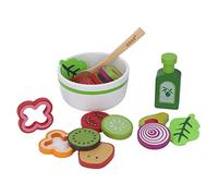 RIZGHWOY Wooden Educational Toy to Simulate Fruit Salad, Improves Perception and Promotes Interaction Between Children and Children, Board Material