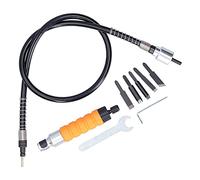 RIZGHWOY Woodworking Electric Chisel Tool Set with Flexible Shaft Perfect for Carving and Engraving Projects 6 Pieces