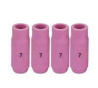 RIZGHWOY WP-17 WP-18-26 TIG Welding Torch 10pcs Ceramic Nozzle Cups #4 to #8 1/4"-1/2" Optional Sizes (Mouth 11mm 10N47(7#))