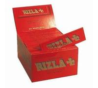 RIZLA 50 Booklets Rizla King Size Red Smoking Papers Sealed Full Box